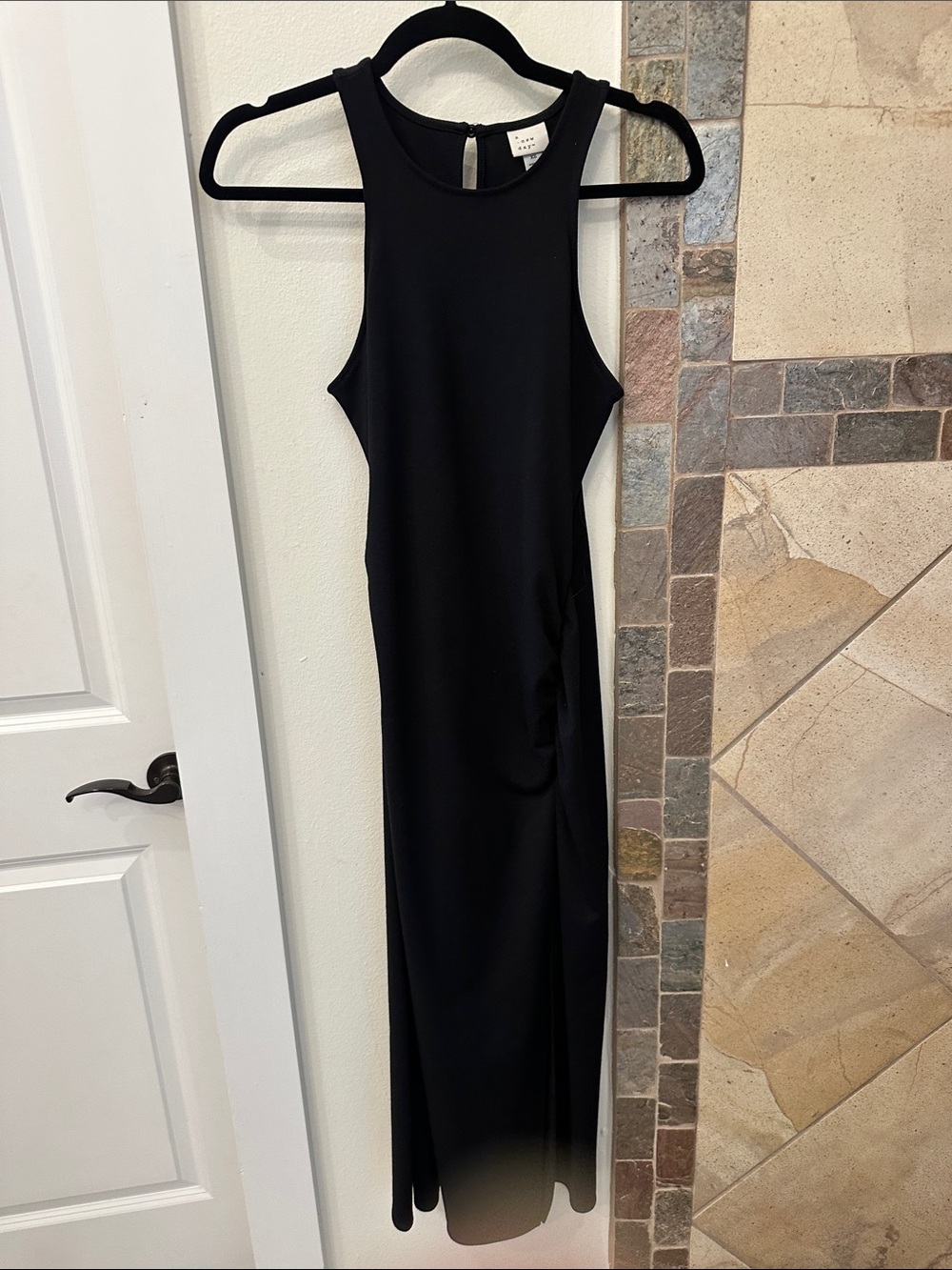 a new day Black Sleeveless Maxi Dress